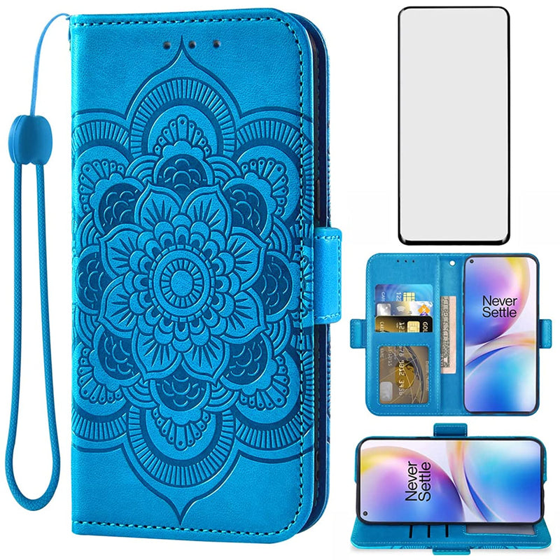 New For Oneplus 8 Pro One Plus 8Pro 5G Wallet Case And Tempere