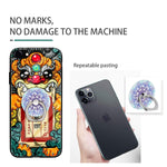 Finger Ring Stand 2 Pack 360 Rotation Cell Phone Ring Holder Kickstand For Iphone 12 11 Pro Max X 8 7 6 Plus Samsung Galaxy S8 S9 Note Ipad Moto Google Smartphone Ecta035 Mandala Blue Art Flower