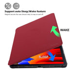 New Procase Galaxy Tab S7 Plus 12 4 Case 2020 With S Pen Holder Red Bundle With 2 Pack Galaxy Tab S7 Plus 12 4 Inch 2020 Screen Protector T970 T975 T9