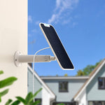 Solar Panel Power Supply Designed for Home Security Outdoor Rechargeable Battery Cameras