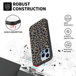 Compatible For Iphone 13 Pro Max Case Fashion Luxury Wild Leopard Design For Woman Soft Shockproof Stylish Protective Cover For Iphone 13 Pro Max 6 7Inch 2021Black Gray Leopard Cheetah