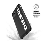 Diesel Phone Case Designed For Iphone 6 6S 7 8 Iphone Se3 Case Core Moulded Scratch Resistant Protective Cover Black And White