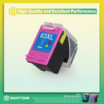 63Xl Ink Cartridge Replacement For Hp 63 Xl Combo Pack For Hp Officejet 3830 4655 Envy 4510 4516 4520 Deskjet 1110 2131 3630 3634 3639 Aio Printer 2 Pack Blac