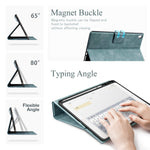 New Ipad Air 3Rd Gen 10 5 2019 Ipad Pro 10 5 2017 Case With Built In Apple Pencil Holder Auto Sleep Wake Function Pu Leather Smart Cover For Ipad 10