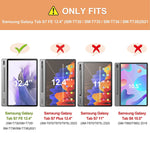 New Galaxy Tab S7 Fe Case Bundle With Galaxy Tab S7 Fe Backlit Keyboard Case