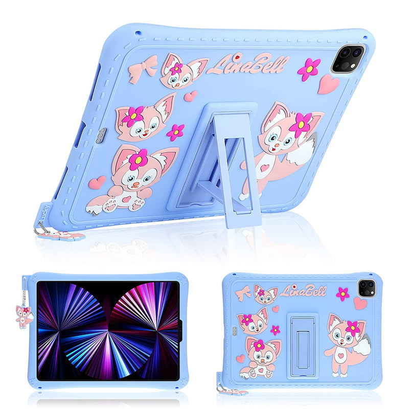 New Ipad Pro11 Inch Case Ipad Air Case 4Th Generation Ipad Air 10 9 Case With Kickstand Silicone For Kids Girls Women Cute Protective Case Tablet Cover Fo