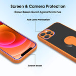 Kickstand Case For Iphone 12 Pro Max Trohe Phone Case With Stand For Iphone 12 Pro Max Case With Lens Protection Shockproof Anti Fall Protective Case With Holder For Iphone 12 Pro Max 6 7 Inch