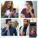 New For Google Pixel 6 Pro Case For Women Girls Red Lips Desi