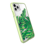 Speck Products Presidio Perfect Clear Print Iphone 11 Pro Max Case Clear Tropical Palest Green