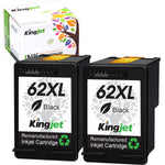 Ink Cartridge 62 Replacement For Hp 62Xl 62 Xl 2 Black For Envy 7640 5660 5540 5640 5642 7645 5644 5549 Officejet 5740 5741 5780 Officejet 200 250 Series Prin