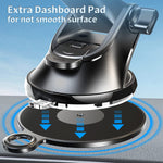 Magnetic Phone Holder For Car 16 Strong Magnets Dashboard Magsafe Car Mount Super Suction Cupcar Magnetic Phone Mount With Adjustable Telescopic Arm Compatible With Iphone 13 12 Pro Max Magsafe Case