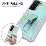 Duopal For Samsung Galaxy S22 Plus 5G Case Does Not Fit Non Ultra Or Ultra Military Grade Protection Case With Screen Protector And Kickstand Compatible With Galaxy S22 Plus 5G 6 55 Inch Green
