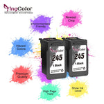 245Xl Ink Cartridge Replacement For Canon Pg 245 Pg 245Xl Pg 243 For Canon Pixma Mx492 Tr4520 Tr4522 Ts3120 Mg2420 Mg2522 Mx490 Mg2920 Mg2922 Mg2520 Ip2820 2 B