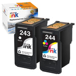 Ink Cartridge Replacement For Canon Pg 243 Cl 244 245Xl 246Xl For Pixma Tr4520 Tr4500 Mx492 Mx490 Mg2022 Mg2520 Mg2500 Ts3122 Ts3322 Tr4522 Mg3022 Mg2525Black