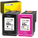 Ink Cartridge Replacement For Hp 62 Xl 62Xl Black Tri Color Work With Envy 5640 5660 5540 7640 5661 5642 5542 5643 5661 7643 7645 Officejet 5740 250 200 5741