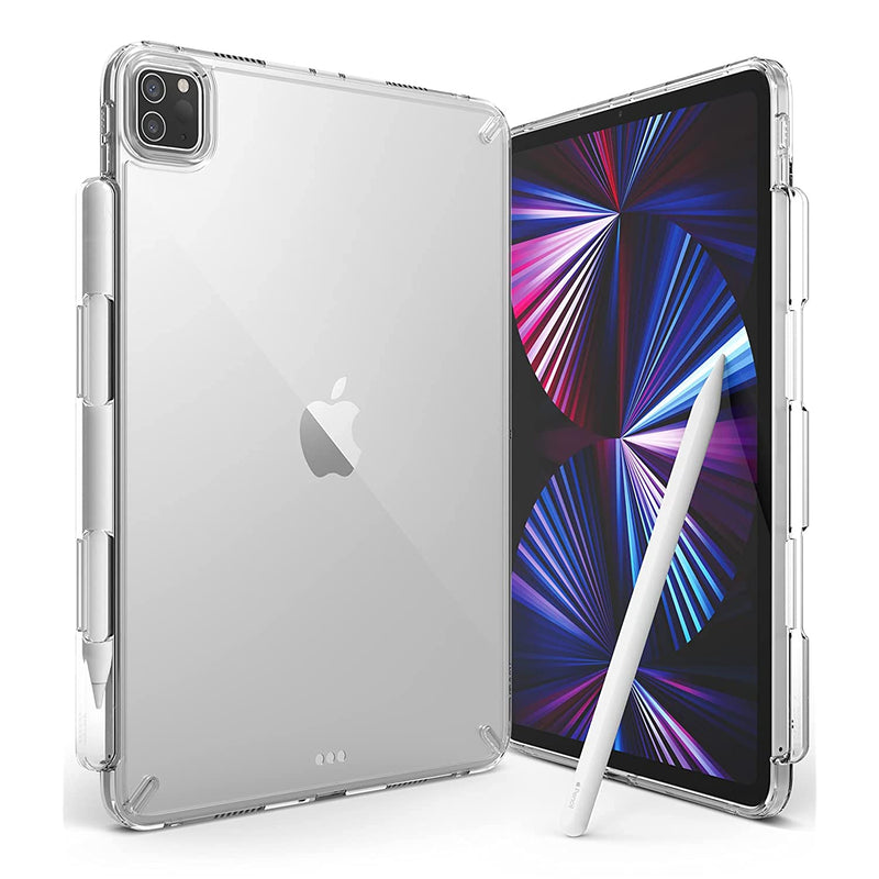 New Ringke Fusion Compatible With Ipad Pro 11 Inch Case 2021 2020 2018 Model Transparent Hard Back Cover Shockproof Tpu Bumper With Overcharge Protection