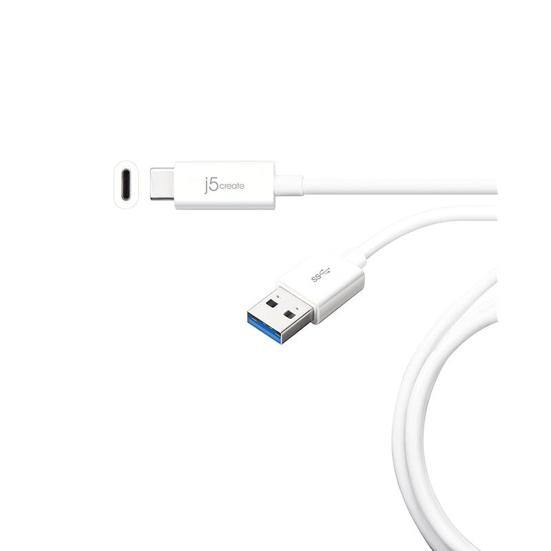 New Usb Type C 3 1 To Type A Cable By J5Create Usb Type C Male To Usb 3