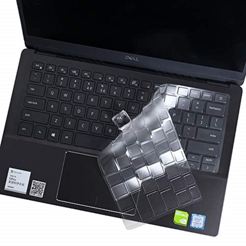 Keyboard Cover For Dell Inspiron 2 In 1 13 3 7390 I7390 I7391 2019 Keyboard Skin For Dell Xps 13 7391 15 9575 Dell Inspiron 13 14 5000 7000 Series And Vostro 13 14 5000 Series Us Layout