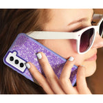 Coolwee Full Protective Case For Galaxy S21 Fe 5G Heavy Duty Hybrid 3 In 1 Rugged Shockproof Women Girls For Samsung Galaxy S21 Fe 6 4 Inch Light Purple