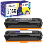 206X W2110X Compatible Black Toner Cartridge Replacement For Hp 206X W2110X 206A W2110A Use With Hp Color Laserjet Pro M283Fdw M255Dw M283Cdw M282Nw Printer Hi