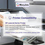 206X W2110X Compatible Toner Cartridge Replacement For Hp 206X W2110X 206A W2110A Work With Hp Color Laserjet Pro M283Fdw M255Dw M283Cdw M282Nw Printer High Yi