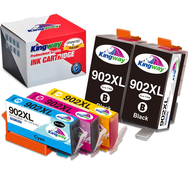 New Generation Chip Updated In Aug 2020 Compatible Ink Cartridge Replacement For Hp 902Xl 902 902 Xl Work With Officejet Pro 6968 6978 6962 6958 6954 6960 Print