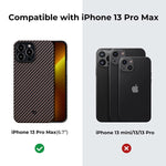 Pitaka Magnetic Case Compatible With Iphone 13 Pro Max 6 7 Inch Magez Case 2 100 Aramid Fiber Slim Fit Phone Cover 3D Grip Touch Black Goldtwill