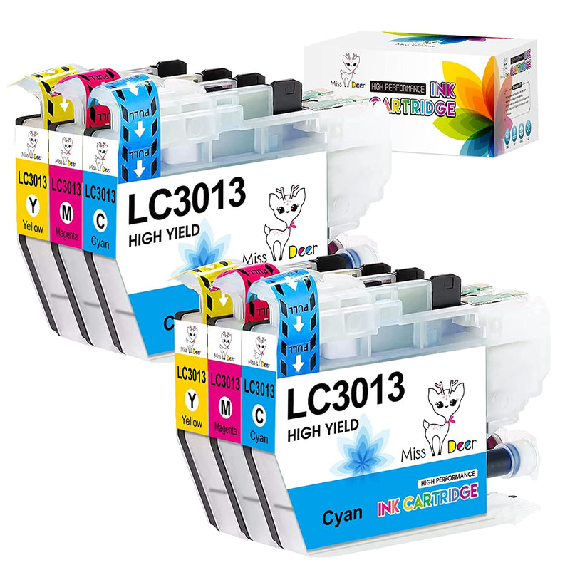 Lc3013 Compatible Ink Cartridges Replacement For Brother Lc3013 Lc 3013 Lc3013 Xl Lc3011 High Yield For Mfc J491Dw Mfc J895Dw Mfc J690Dw Mfc J497Dw Printer 6 P