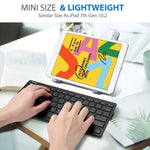Universal Stand Folio Case For 9 10 Inch Tablet Bundle With Wireless Keyboard For Ipad Android Windows Tablets Smartphone