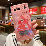 Lastma For Google Pixel 6 Case Cute Glitter Bling Cartoon Imd Soft Silicone Pixel 6 Tpu Shockproof Protective Phone Cases Cover For Girls And Women Pa Star