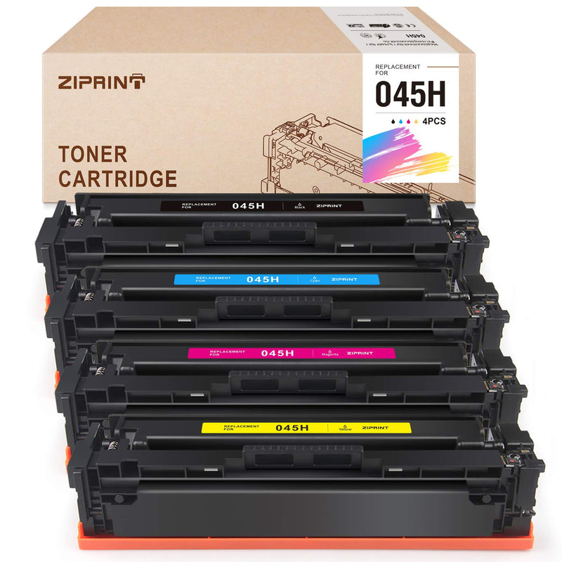 Compatible Toner Cartridge Replacement For Canon 045 045H Crg 045H Toner For Color Imageclass Mf634Cdw Mf632Cdw Lbp612Cdw Mf632 Mf634 Laser Printer Toner Ink 4