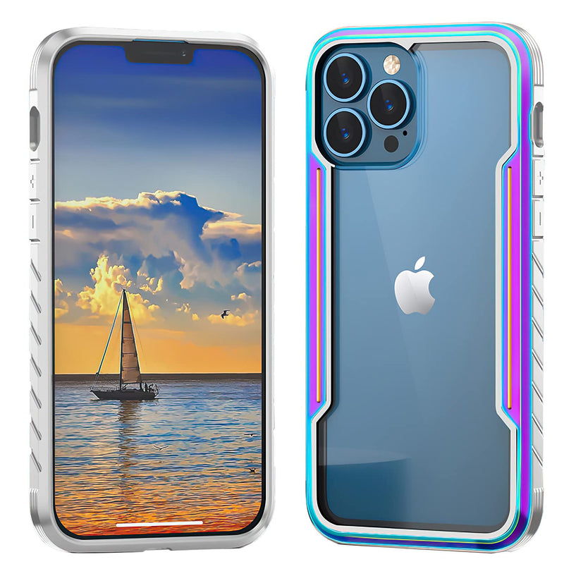 Compatible With Iphone 13 Pro Case 2 In 1 Heavy Duty Military Grade Shockproof Drop Protection Case Compatible With Iphone 13 Pro 6 1 Inch Multicolor