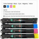 Toner Cartridge Replacement For Xerox Workcentre 7830 7835 7845 7855 7970 7525 7530 7535 7545 7556 Compatible 006R01513 006R01514 006R01515 006R01516 Toner 4 P