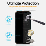 Power Theory Privacy Screen Protector For Iphone 12 Pro Max Tempered Glass 2 Pack Anti Spy Protection With Easy Install Kit Case Friendly6 7 Inch