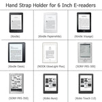 New Hand Strap Holder Finger Grip For Kindle E Readers Kindle E Reader 6 Kindle Paperwhite Kindle Voyage Kindle Oasis Nook Glowlight Plus Gray