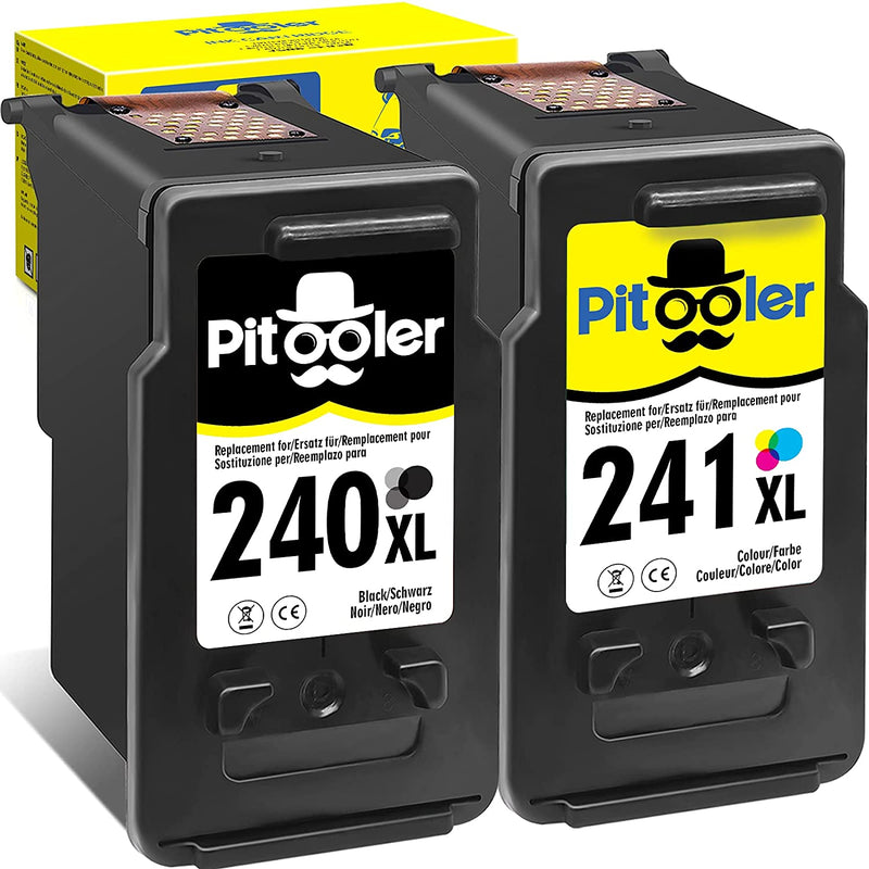 Ink Cartridge Replacement For Canon Pg 240Xl Cl 241Xl 240 241 Xl Black Color Use With Pixma Mg3600 Mg3222 Mg3220 Mg3620 Mx432 Mg3122 Ts5120 Mg2120 Mx452 Mg2220