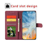 Jingangyu Samsung S21 Fe Rfid Wallet Case Samsung S21 Fe Flip Leather Wallet Magnetic Case With Card Holders Samsung S21 Fe Full Cover Clear Silicone Wallet For Man Woman S21 Fe Red