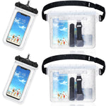 New 2 Pieces Waterproof Phone Pouch Universal Cellphone Case And 2 Waterpr