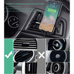 Phone Car Holder Quntis Car Mobile Phone Holder Universal Air Vent Car Holder 360 Degree Rotation 2 Level Adjustable Car Cradle Mount Iphone Se 2020 11 Xs Xr X 8 7 6 5 Samsung S8 Plus S7 Htc Huawei