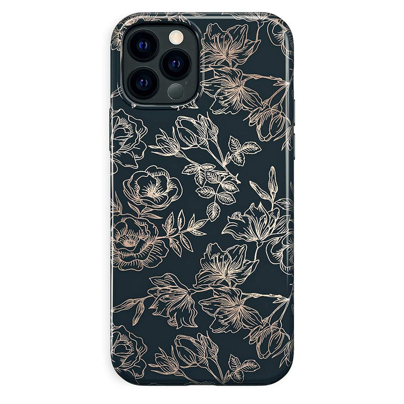Velvet Caviar Compatible With Iphone 11 Pro Case Floral Flower For Women Girls Cute Protective Phone Cases Rose Gold Flowers