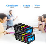 Ink Cartridge Replacement For 252Xl 252 Xl T252 T252Xl To Use With Workforce Wf 7710 Wf 7720 Wf 7210 Wf 3640 Wf 3620 Printer 4 Black 2 Cyan 2 Magenta 2 Yell