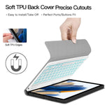 New Backlit Keyboard Case For Samsung Galaxy Tab A8 10 5 Inch 2022 Slim Cover With Detachable Wireless Keyboard For Galaxy Tab A8 Model Sm X200 X205 X207 1