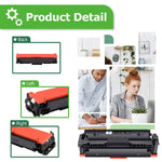 Compatible Toner Cartridge Replacement For Canon 055 055H Toner Cartridge For Canon Color Imageclass Mf743Cdw Mf741Cdw Mf745Cdw Lbp664Cdw Mf743 Ink With Chip B