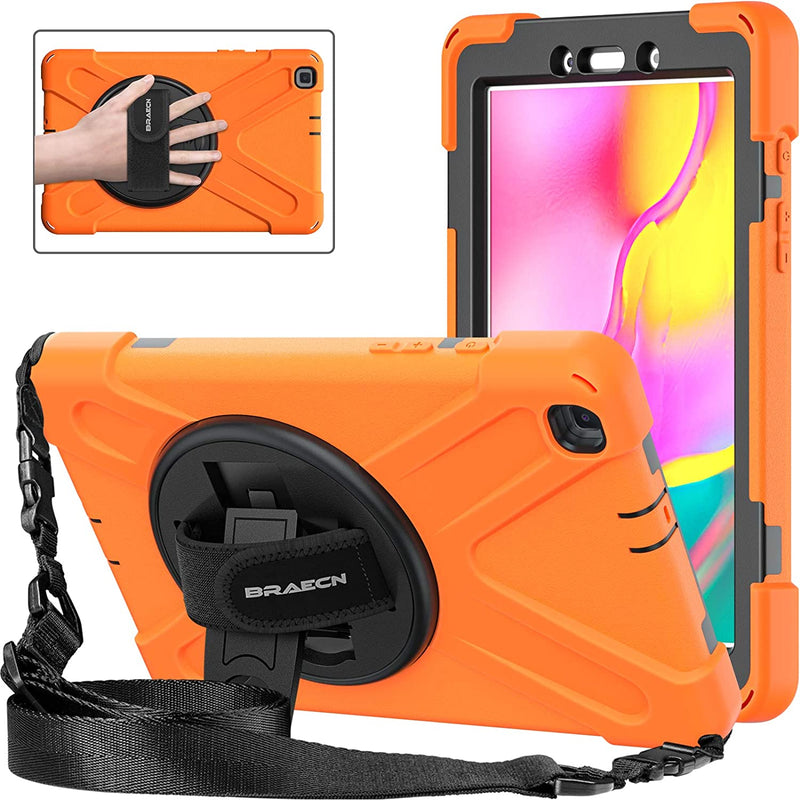 New Galaxy Tab A 8 4 Case For Kids Sm T307 2020 Release Full Body Armor Protect Case With Rotating Kickstand Hand Strap Shoulder Strap Samsung Tab A 8 4