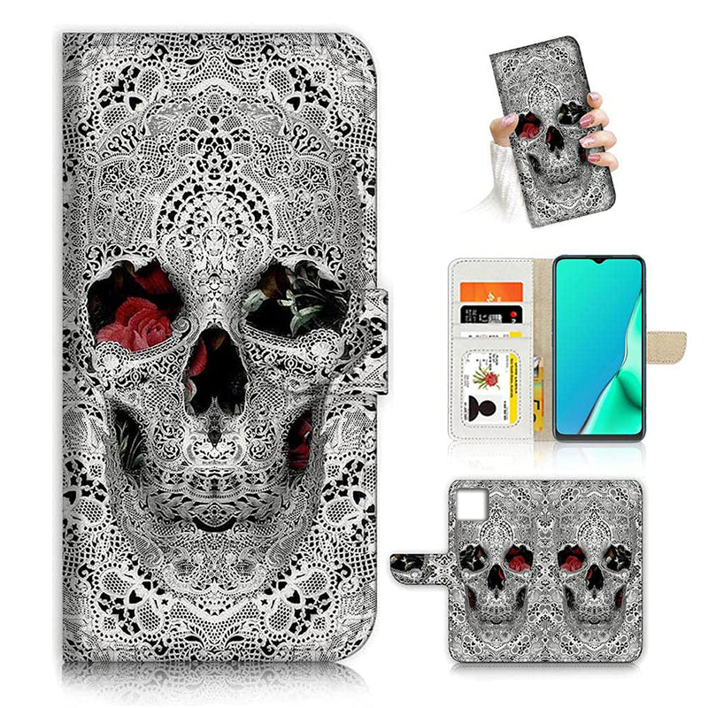 True Love Jewellery Pty Ltd For Iphone 13 Pro Max Designed Flip Wallet Phone Case Cover A24323 Day Of Dead Sugar Skull 24323