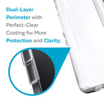 Speck Products Presidio Perfect Clear Samsung Galaxy S22 Case Clear Clear