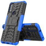 New For Moto G Pure Case With Kickstand Dual Layer Shock Absorption Cover
