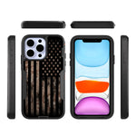 Compatible With Iphone 13 Pro Max Case Retro Wood Flag Full Body Rugged Case For Woman Fashion Cool Design Double Layer Shockproof Protection Case For Iphone 13 Pro Max6 7Inch American Flag Camo