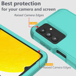 Niffpd For Samsung Galaxy A13 5G Case With Screen Protectors Samsung A13 5G Heavy Duty Shockproof Defender Rugged Durable Case Military Grade Full Body Protection Cover For Galaxy A13 5G 6 5 Inch