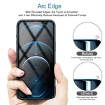 3 2 Buluby For Iphone 12 Pro Camera Lens Protector Cover And Screen Protector Hd Tempered Glass Metal Full Coverage Back Lens Protection Circle Film Anti Scratch Anti Dust Pacific Blue